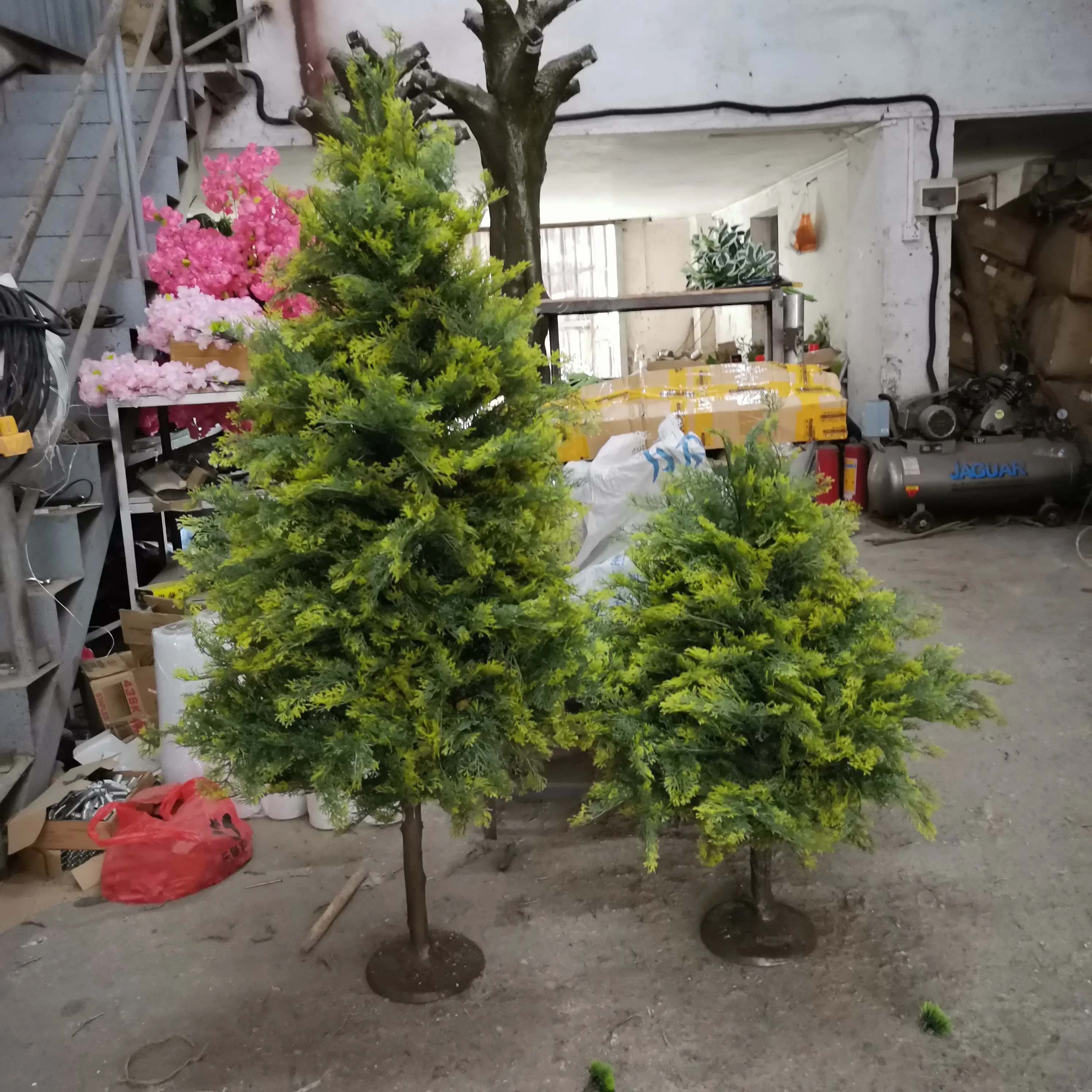 Garden supplies artificial christmas tree garden supplies for Home Office Artificial Pine