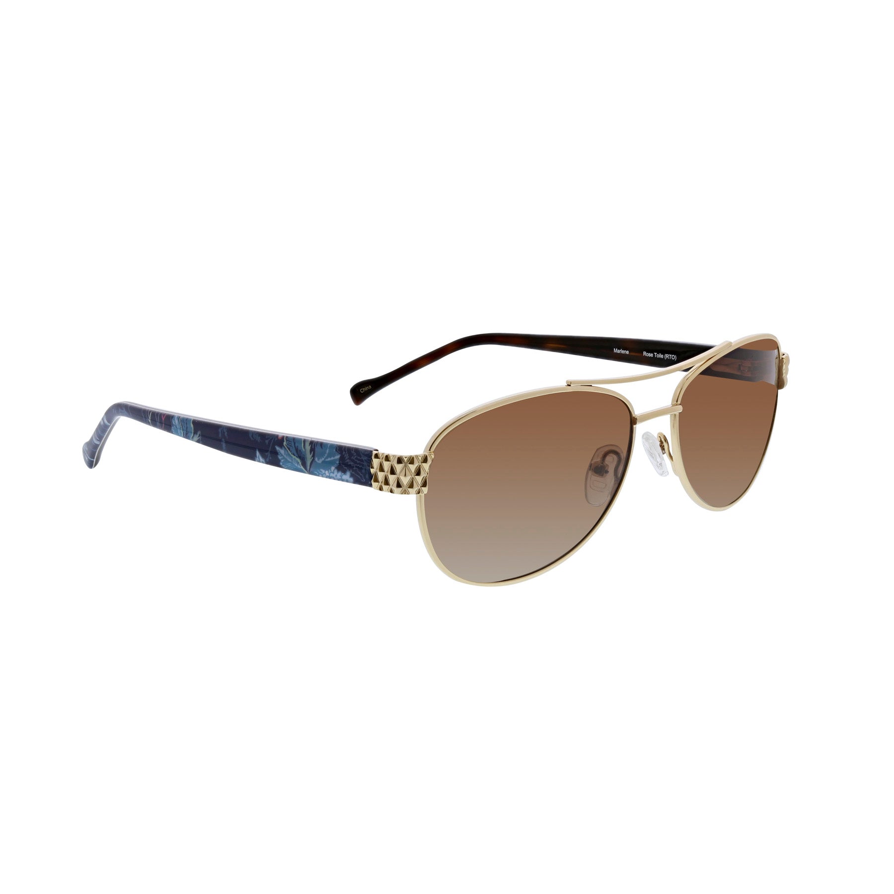 Marlene Polarized Aviator Sunglasses