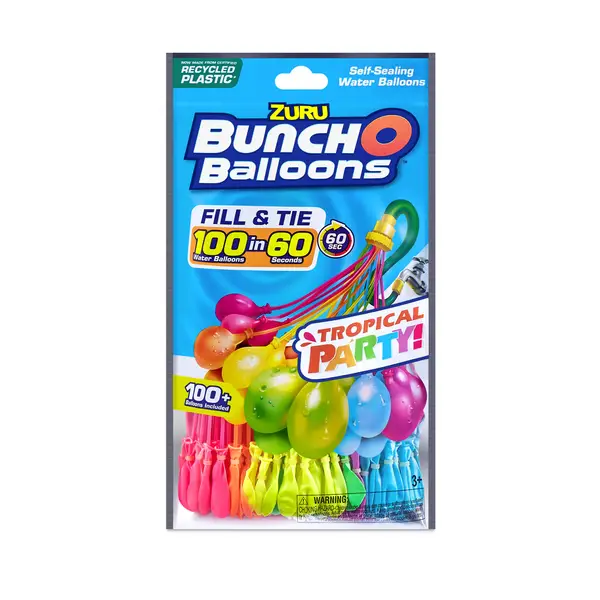 Bunch O Balloons 3-Pack Tropical Party Water Balloons