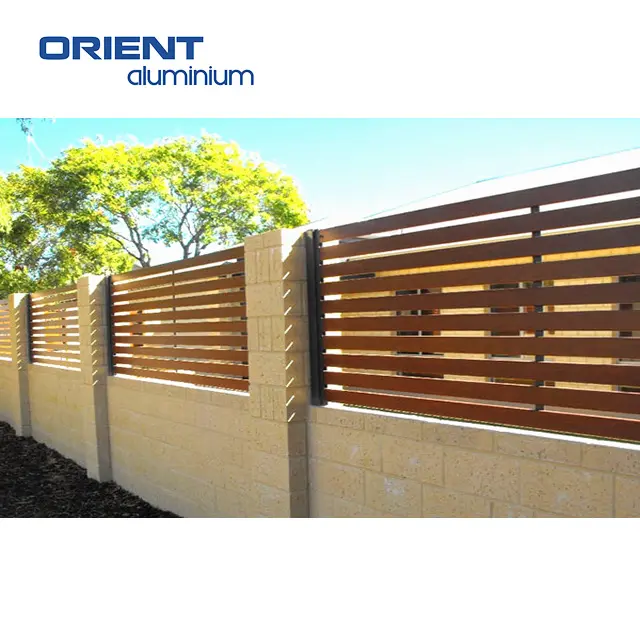 Factory Direct Supply Metal Garden Fence Screens/Privacy Fence Panel Available in Black and White 3D Sample Models Supported