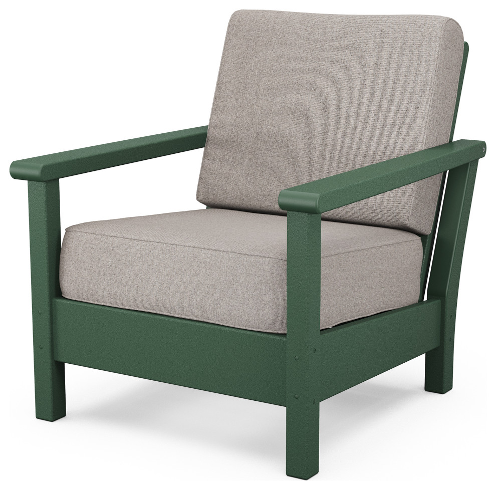 Polywood Harbour Deep Seating Chair   Contemporary   Outdoor Lounge Chairs   by POLYWOOD  Houzz