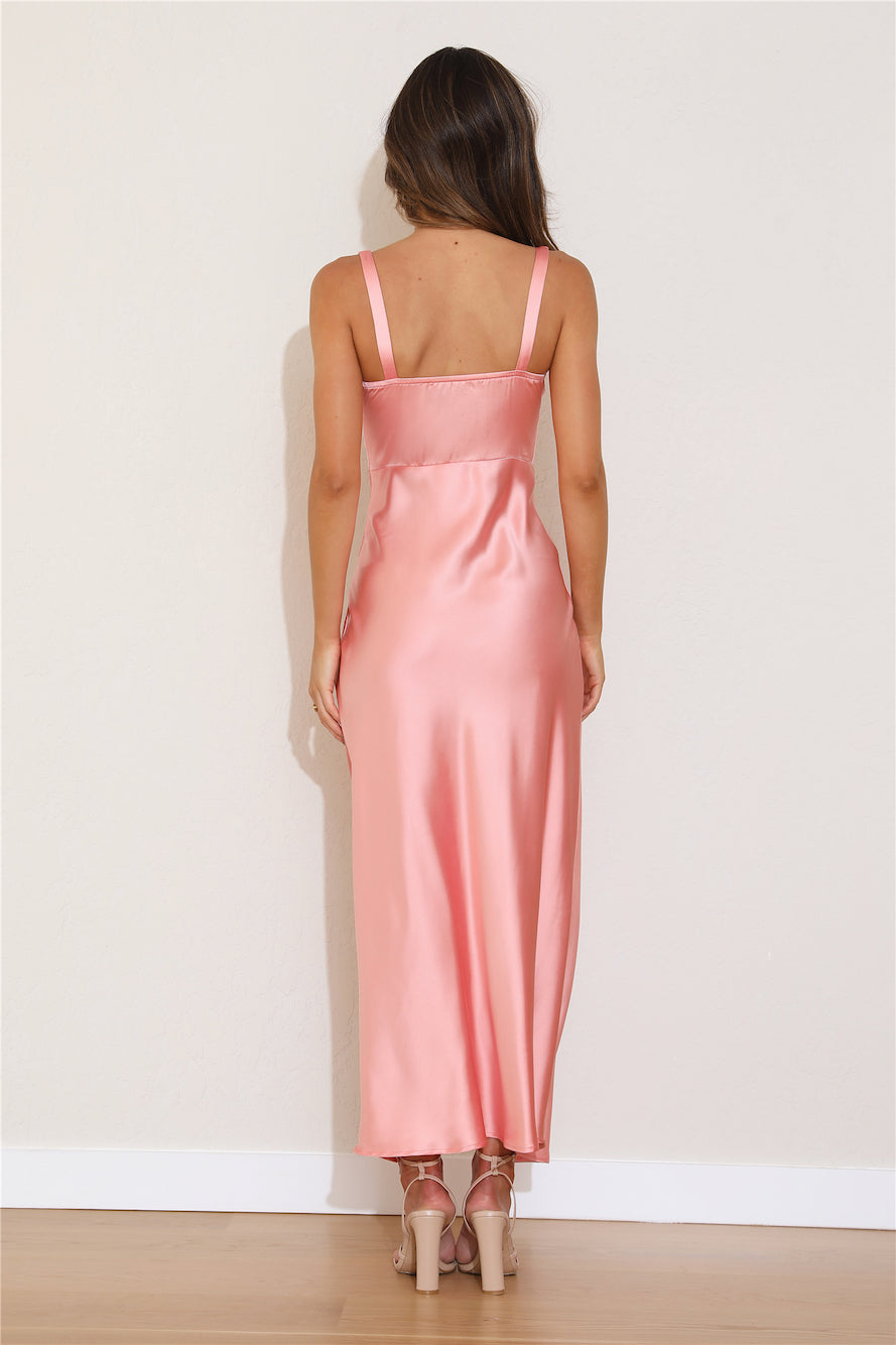 Race To Sunlight Maxi Dress Pink