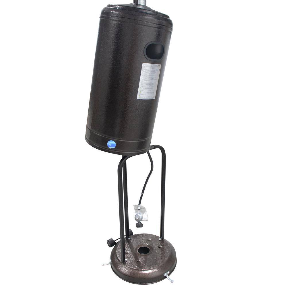 Outdoor 41,000 BTU Bronze Steel Propane Heater with Wheels ZQ-B01050161