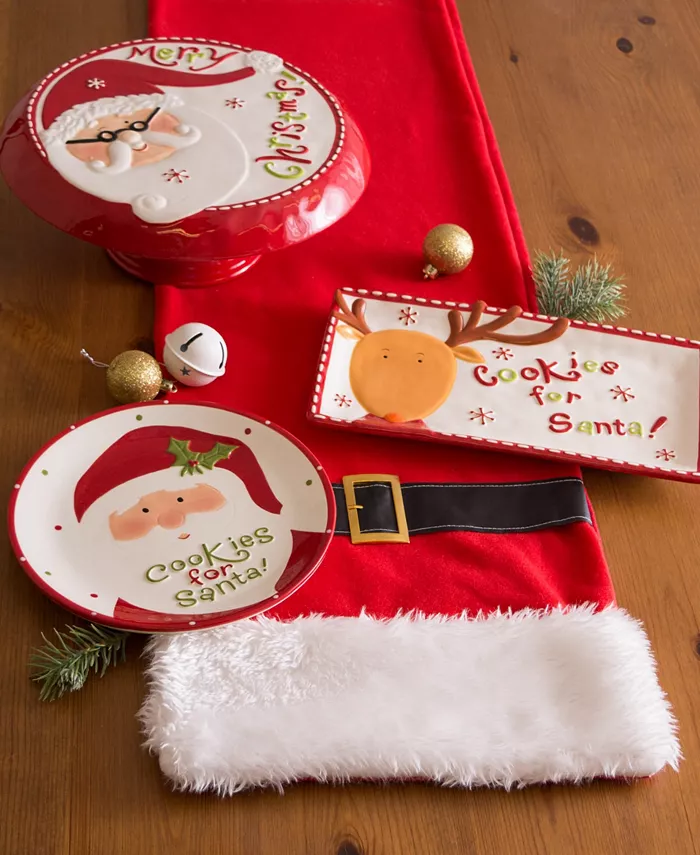 Design Imports Santa Belt Table Runner