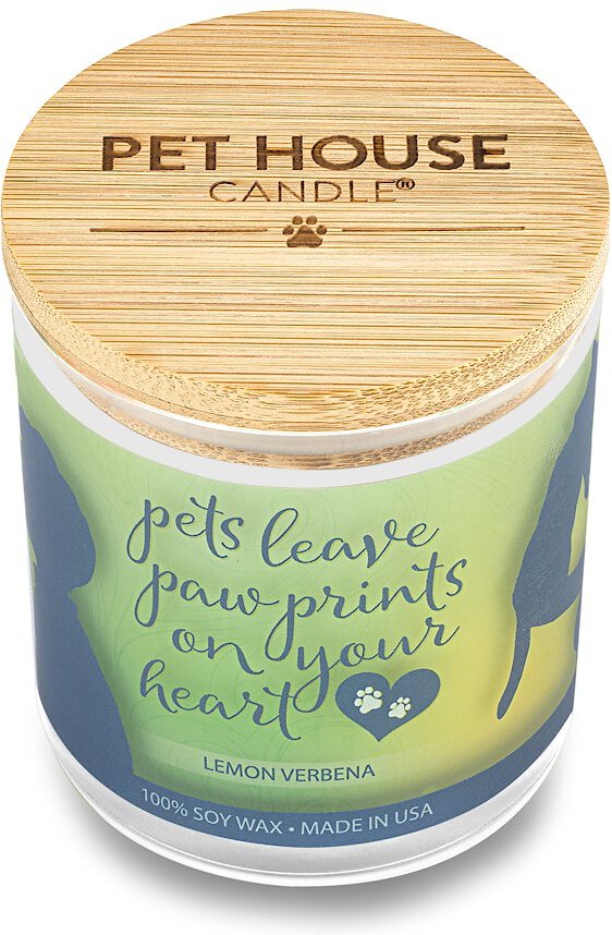 Pet House Lemon and Verbena Natural Soy Sentiment Candle