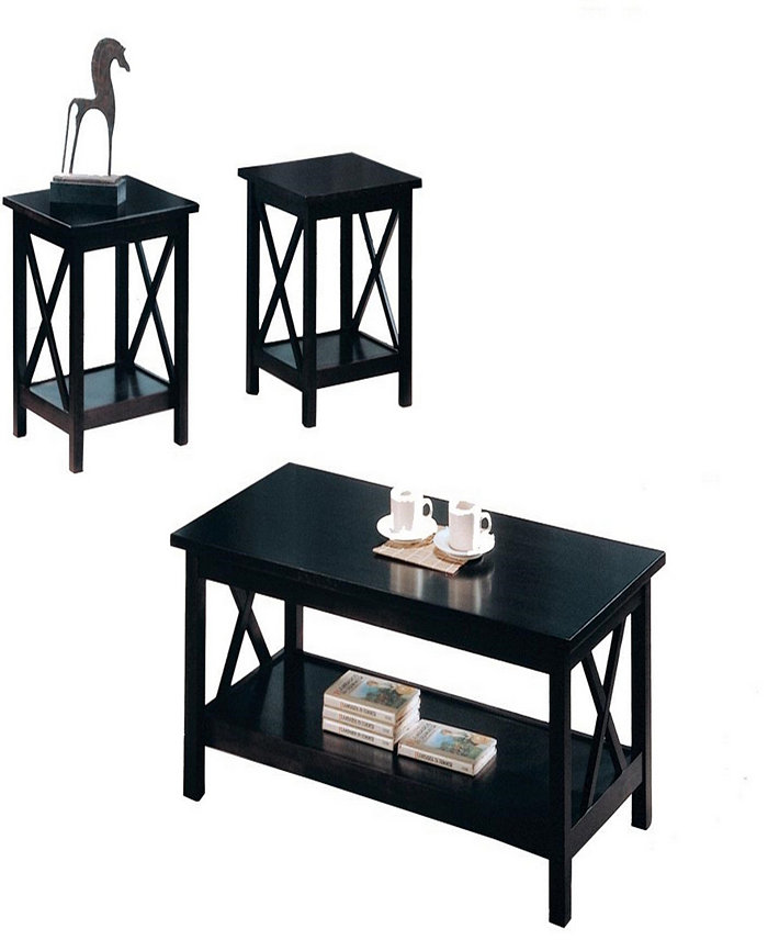 Coaster Home Furnishings Alek 3-Piece Occasional Table Set