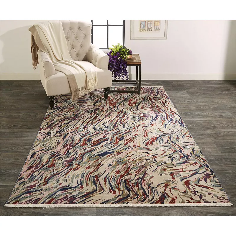 Weave and Wander Tessina Multi Marble Area Rug