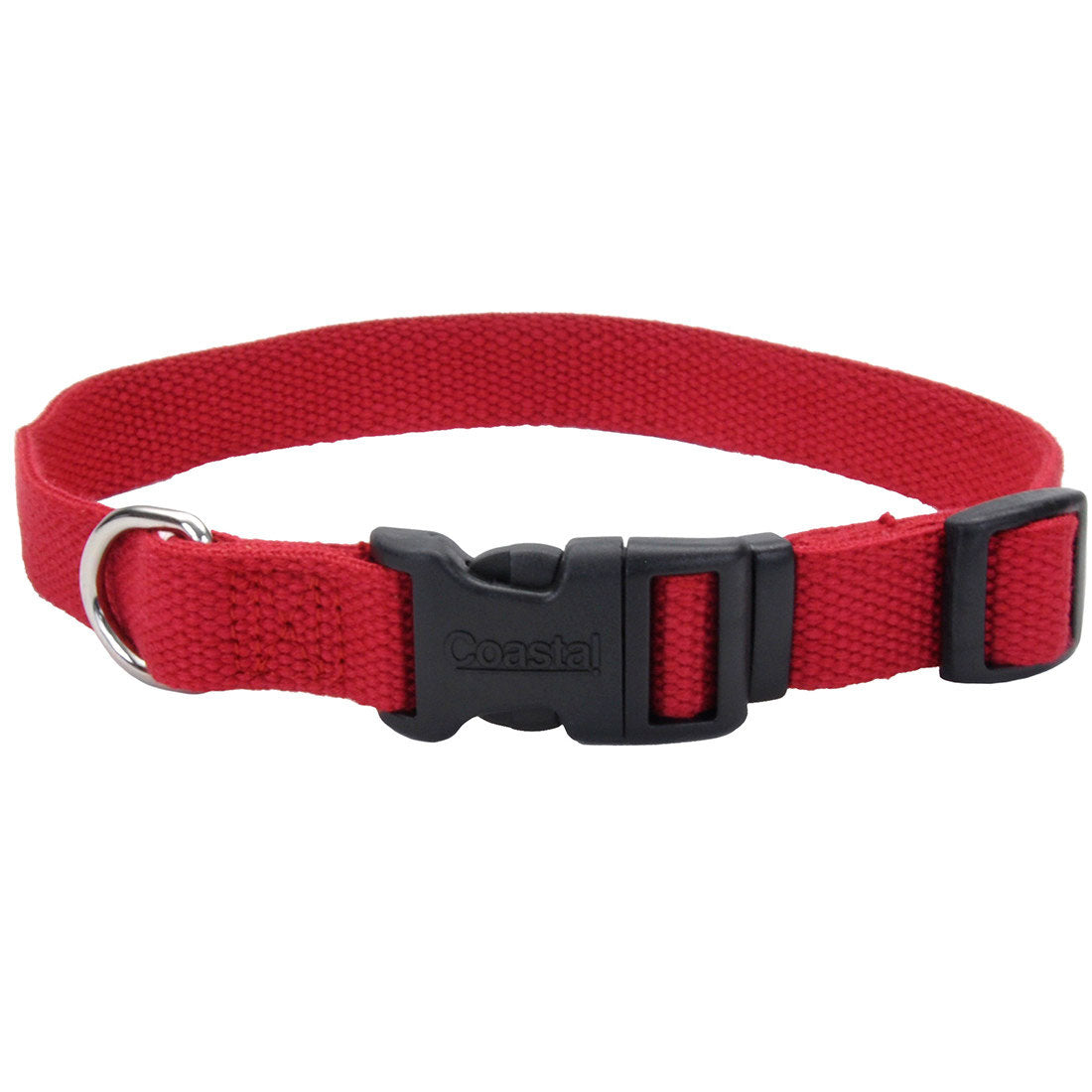 Coastal New Earth Soy Adjustable Large Dog Collar， Assorted Colors