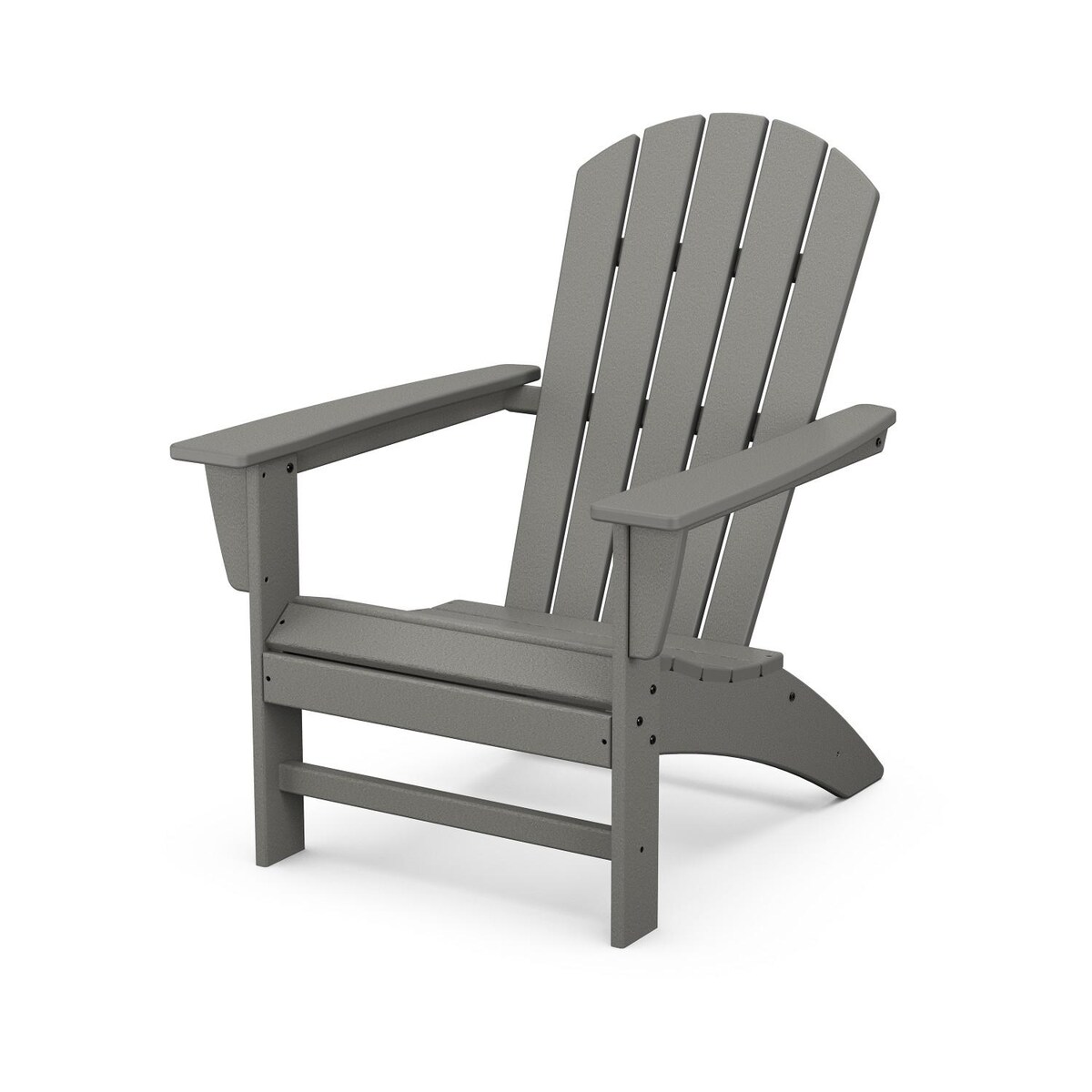 POLYWOOD Nautical 5-Piece Adirondack Chair Conversation Set