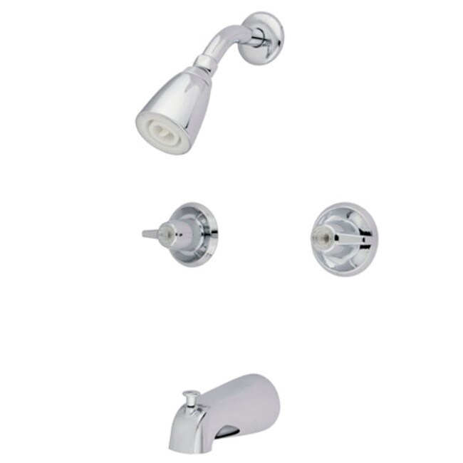 Kingston Brass Tub and Shower Trim with Single Function Shower Head