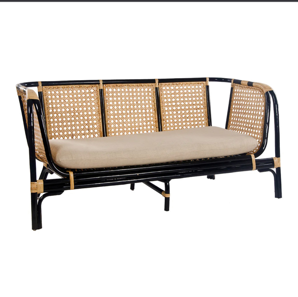 Quay Rattan Lounge Sofa   Tropical   Sofas   by Matthew Izzo  Houzz