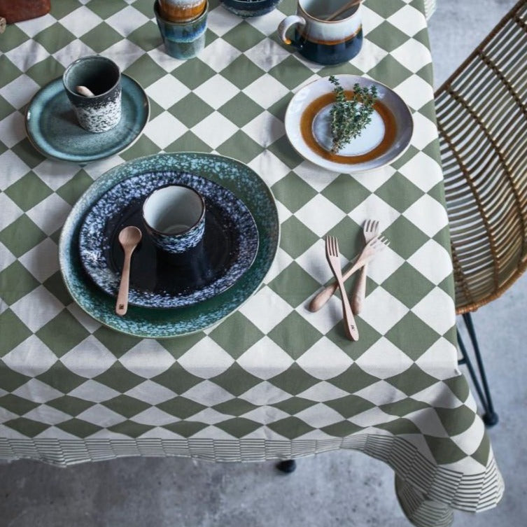 Traditional Dutch table cloth - blue