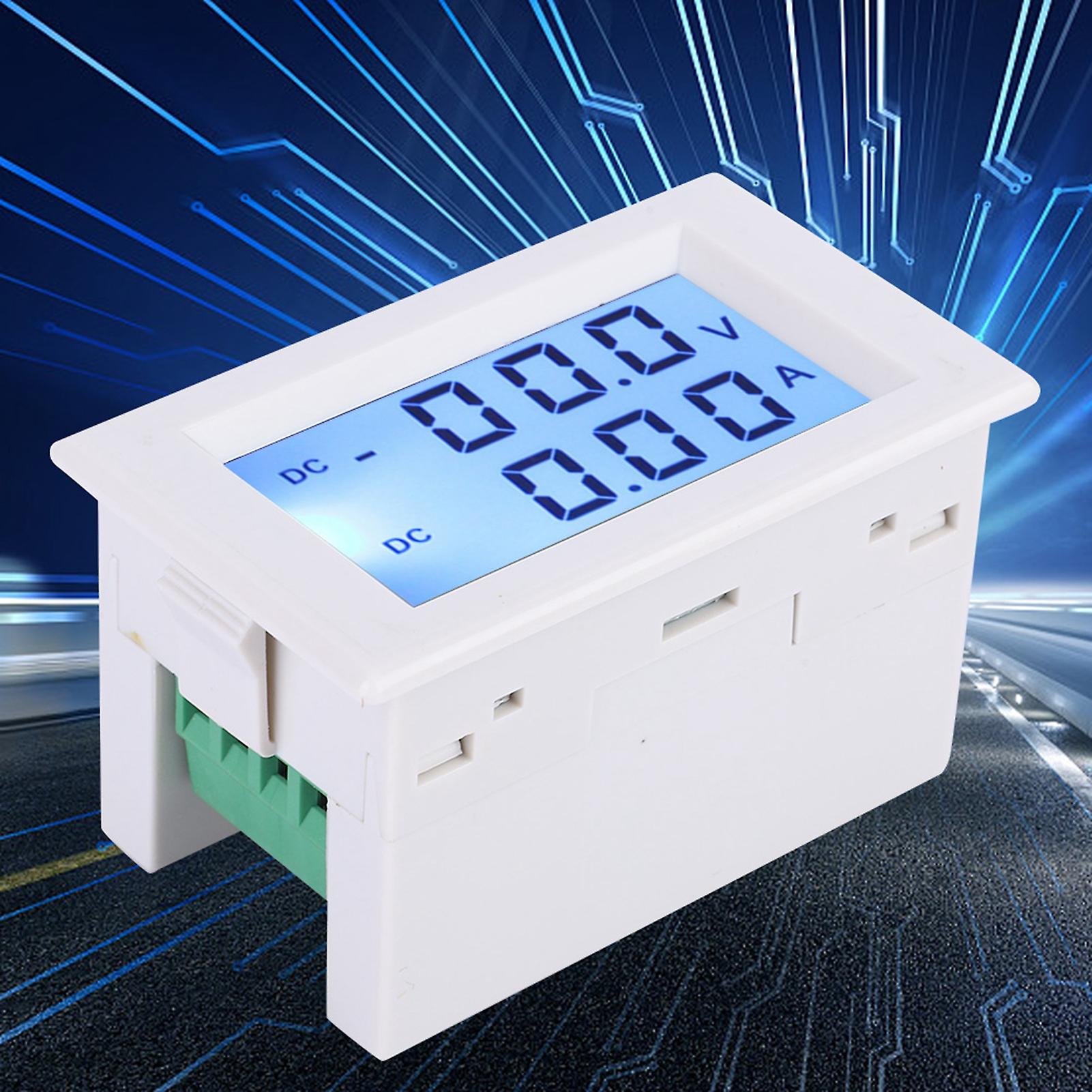 D85-3050 Digital Dc Voltmeter Ammeter Volt Amp Meter Dc0-199.9v Dc0-10.00a