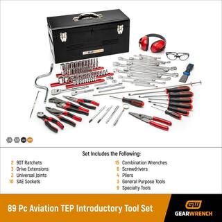 GEARWRENCH Aviation TEP Introductory Tool Set (89-Piece) 83080