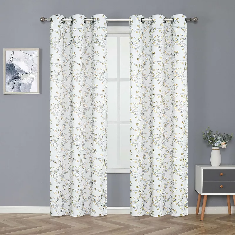 Arlo 1-Panel Blackout Window Curtain - 54 x 84