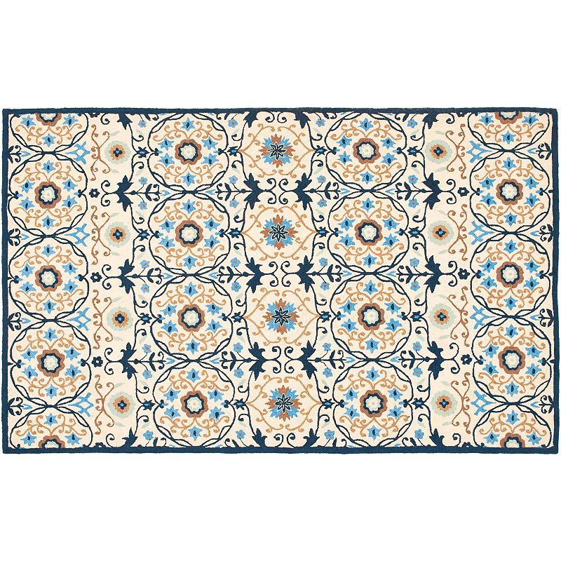 Safavieh Chelsea Tribal Floral Hand Hooked Wool Rug