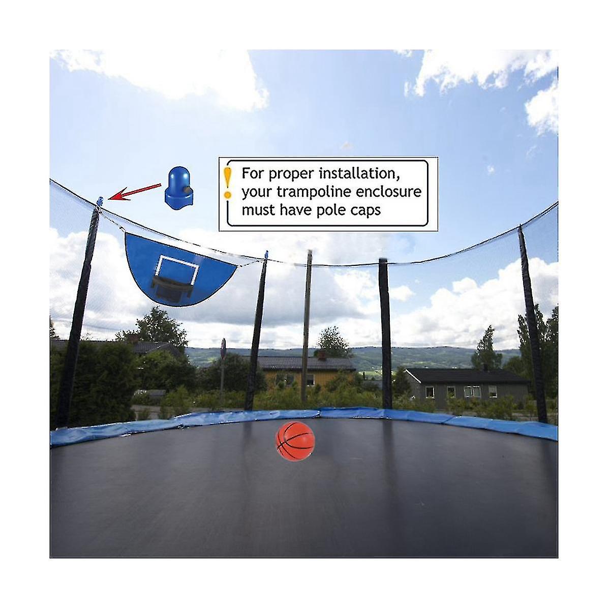 Trampoline Basketball Hoop With Mini Basketball Easy To Install Basketball Hoop Trampoline For Brea