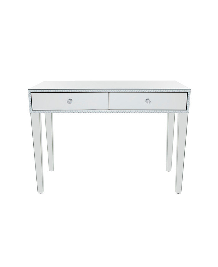 Rosemary Lane Medium-Density Fibreboard Glam Console Table