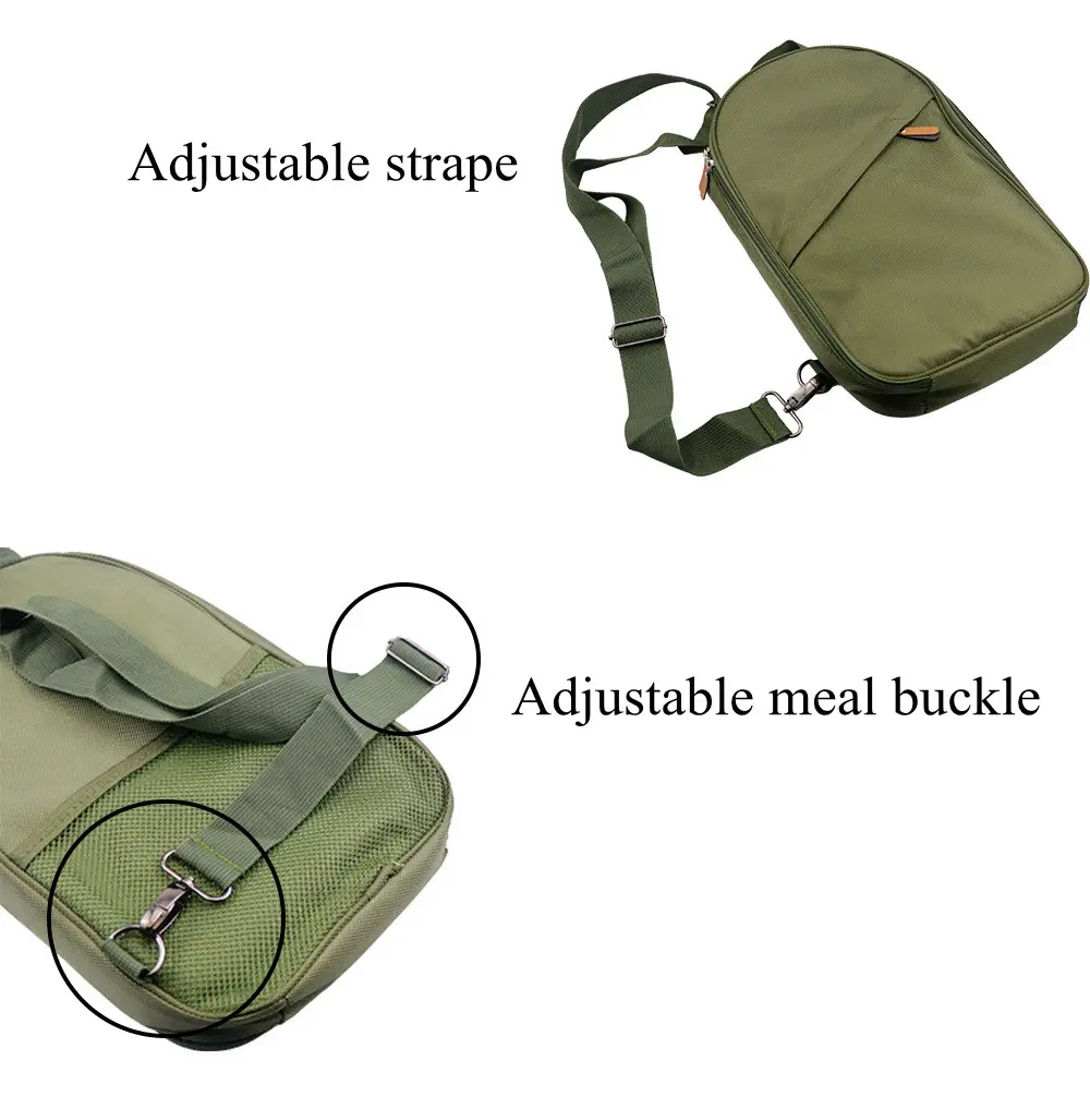 Your city 600d Waterproof Oxford Fabric Adjustable Shoulder Strap Camping Kitchen Set For Bbq Camping Hiking Travel Cookware