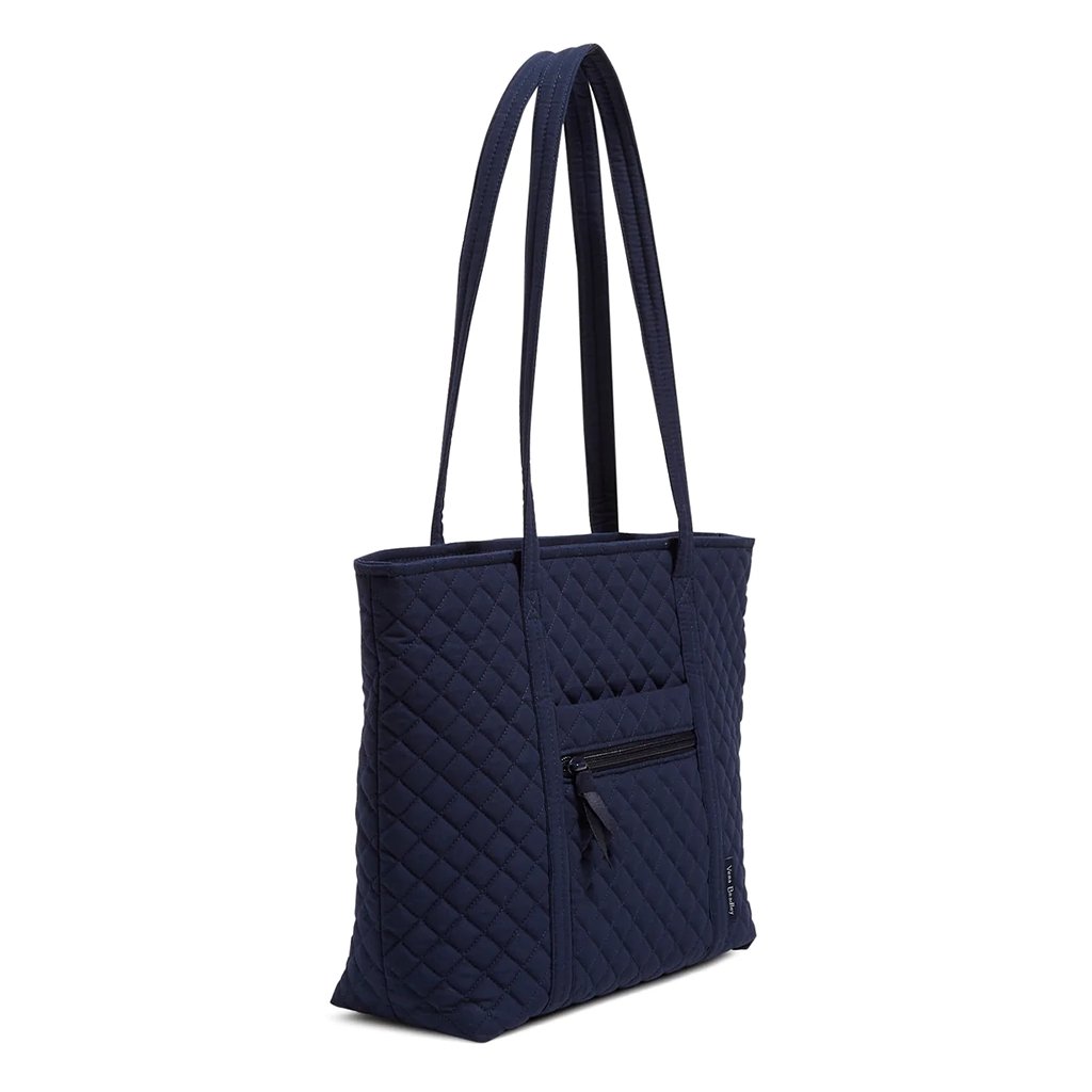 Vera Bradley  Small Vera Tote Bag in Recycled Cotton Classic Navy