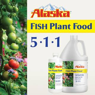 Alaska 1 Gal. Organic Gardening Liquid Fish Emulsion Fertilizer 5-1-1 100099249