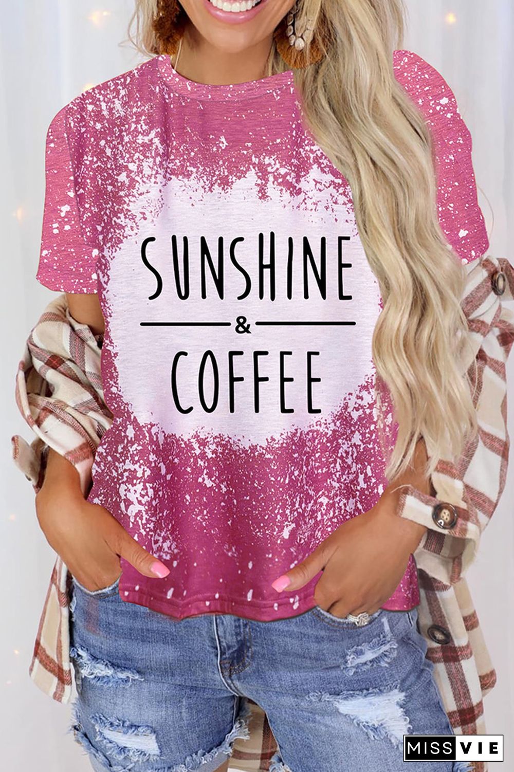 Sunshine and Coffee Graphic Tee