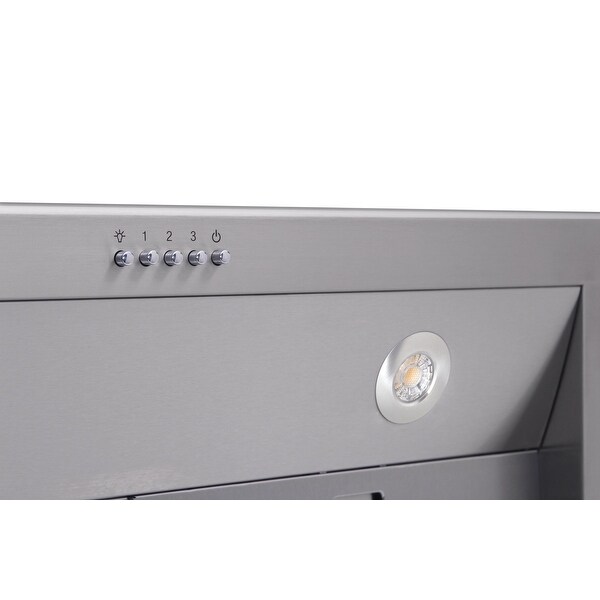 30 Inch Professional Wall Mounted Range Hood， 11 Inches Tall