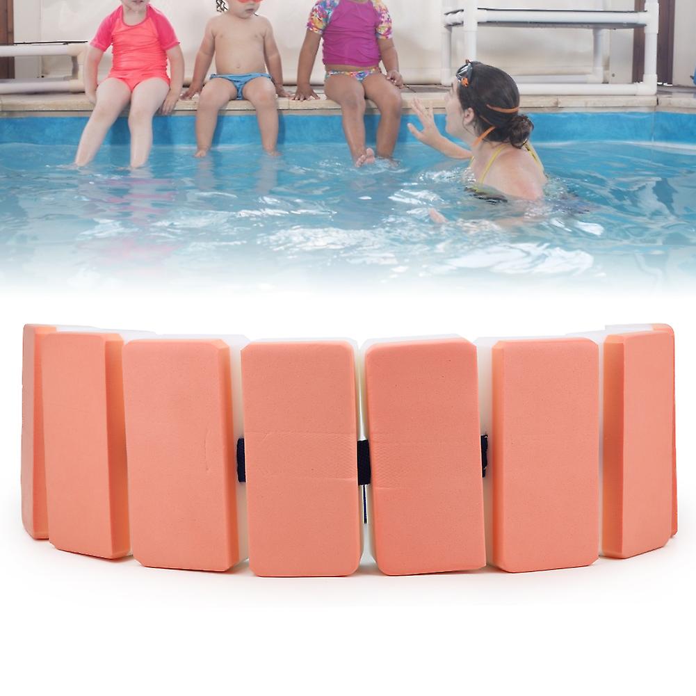 Swimming Waist Belt Eva Adjustable Floating Belt Training Equipment For Children8-block