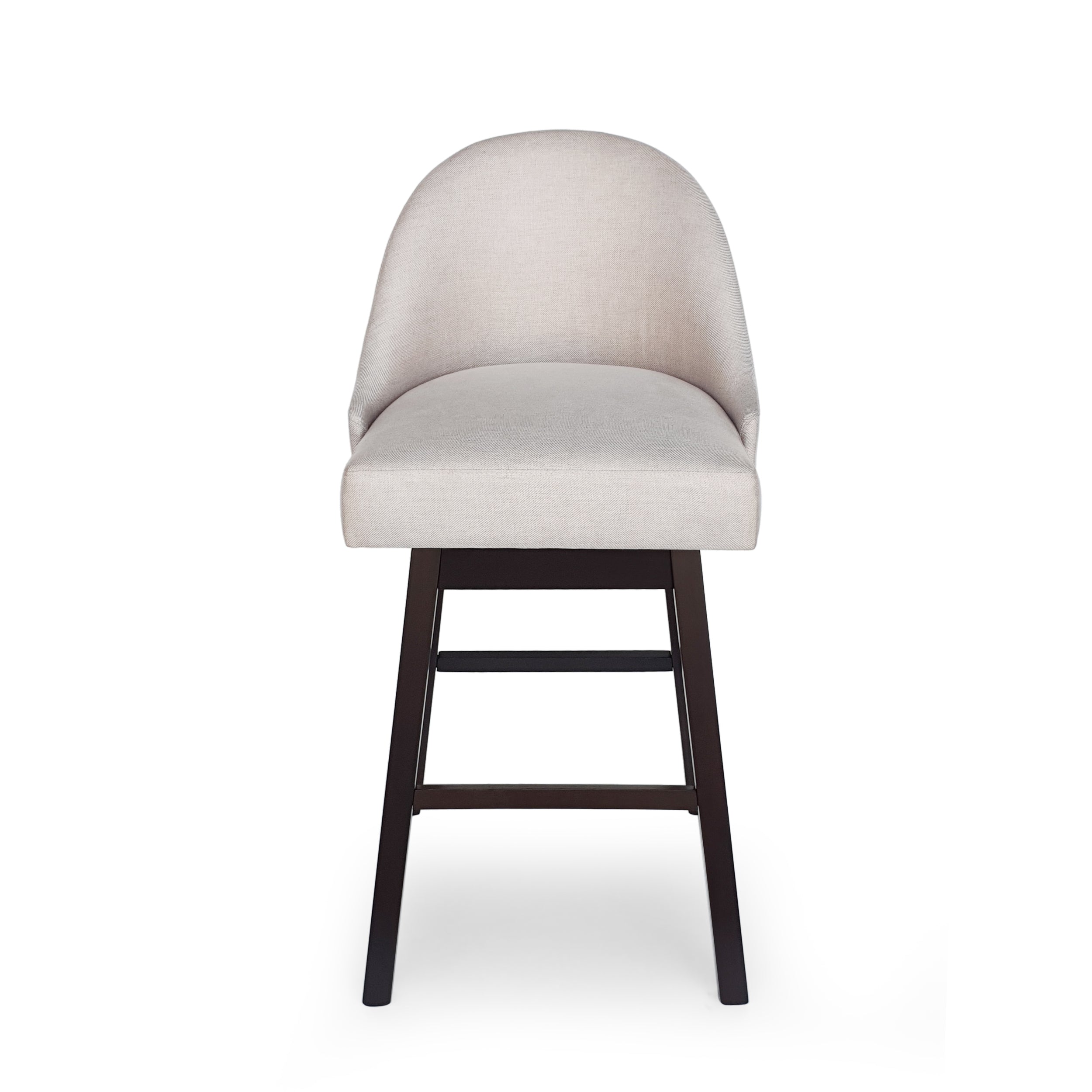 Andriel Modern Upholstered Swivel Bar Stool