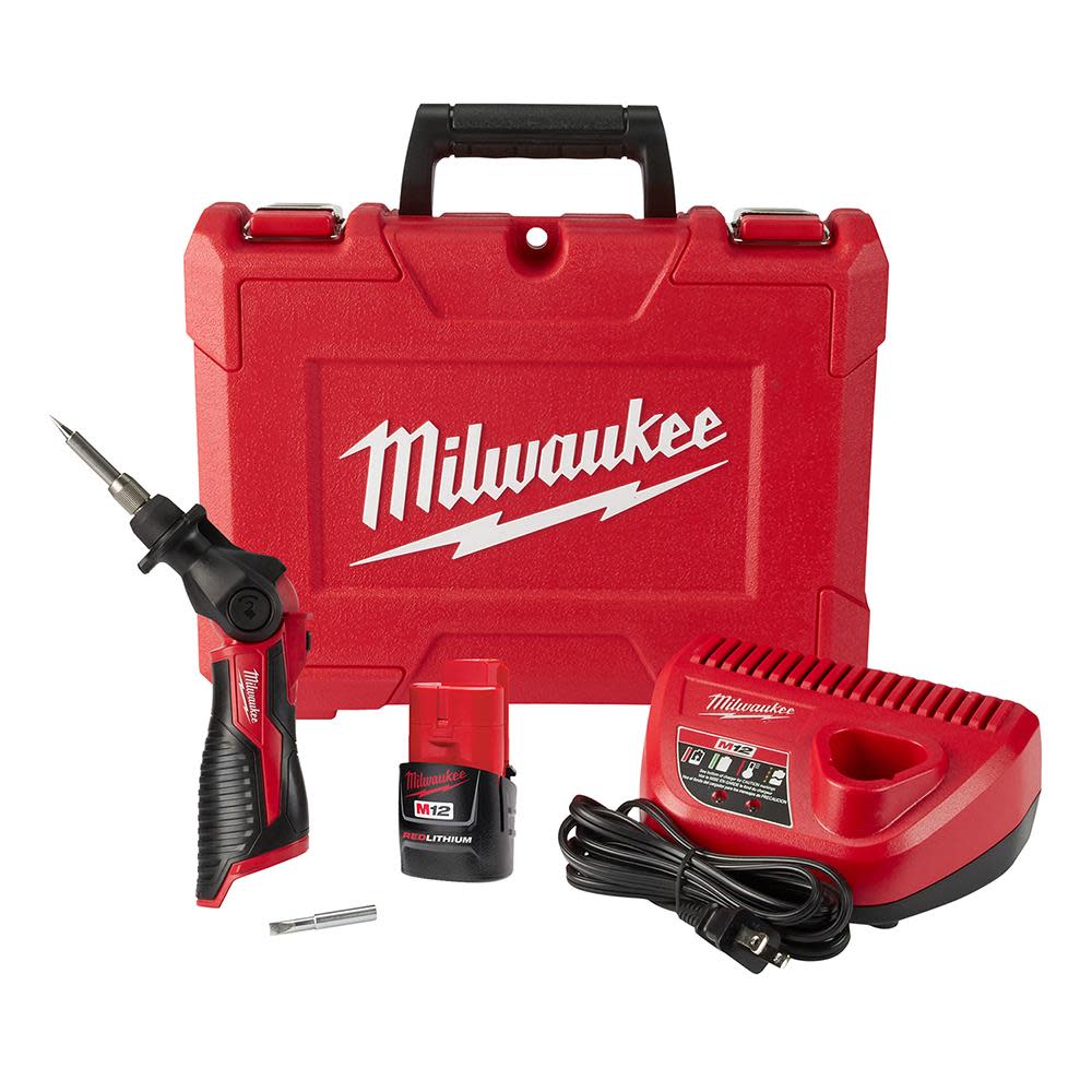 Milwaukee M12 Soldering Iron Kit 2488-21 from Milwaukee