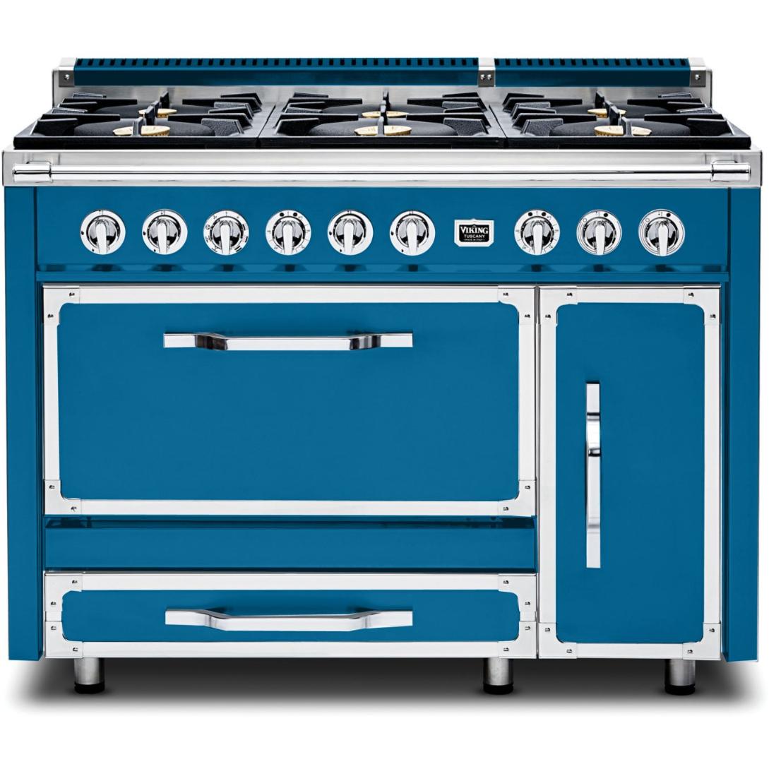 Viking 48-inch Freestanding Dual Fuel Range with True Convection Technology TVDR481-6BAB