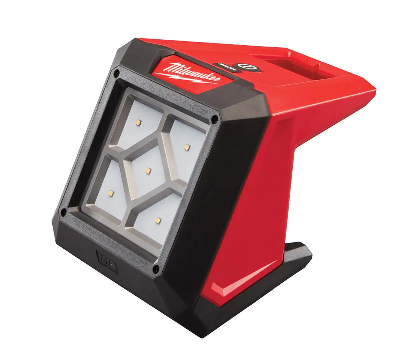 Milwaukee 2555-22-2364-20 M12 FUEL 12V Li-Ion Cordless Stubby 1/2 in. Impact Wrench Kit with M12 1000 Lumens Rover LED Compact Flood Light