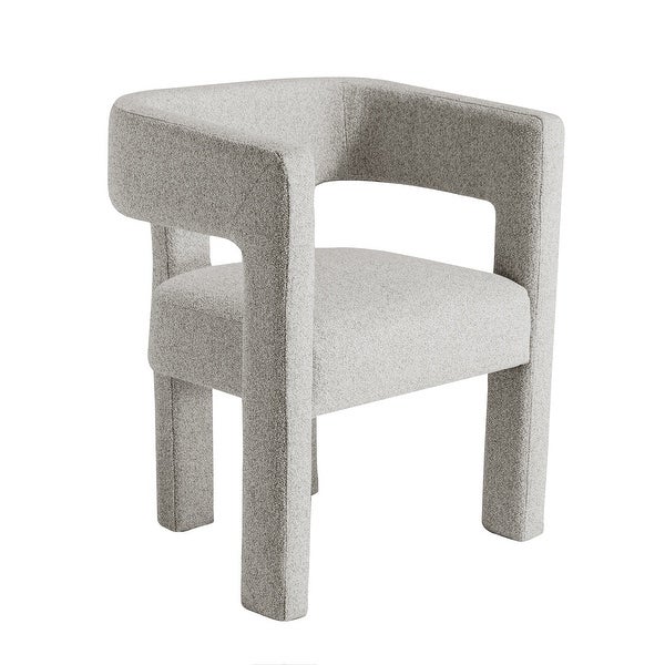 Contemporary Designed Fabric Upholstered Accent Chair Dining Chair