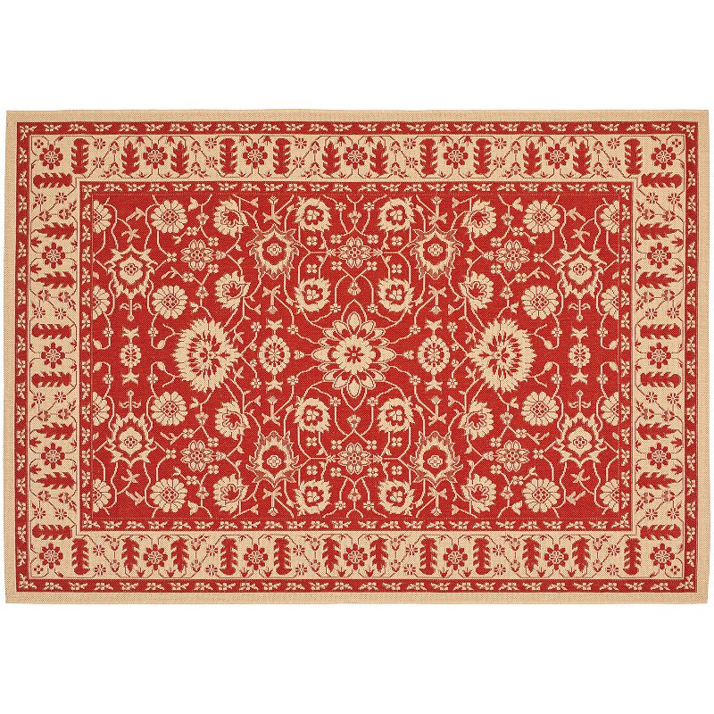 Safavieh Courtyard Oversized Floral Indoor Outdoor Rug