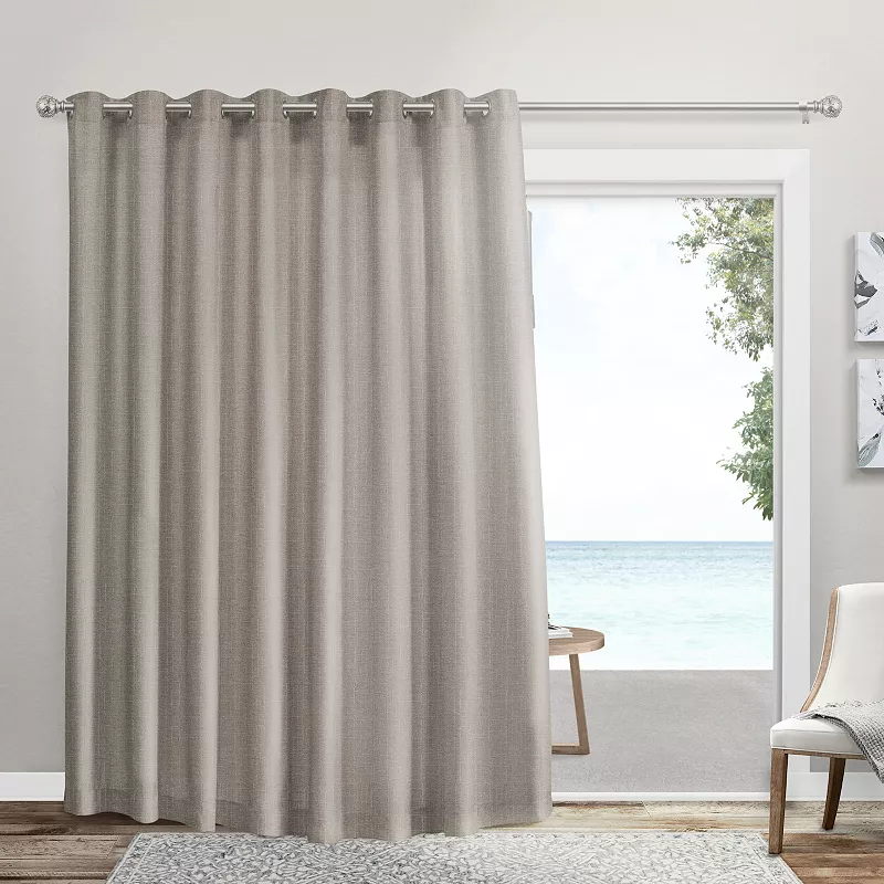 Exclusive Home Loha Patio Grommet Top Window Curtain