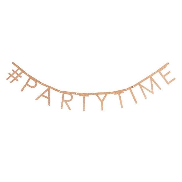 Create Your Own Party Garland Rosegold