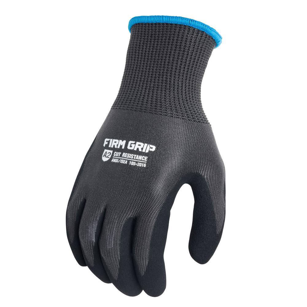 FIRM GRIP Large ANSI A2 Cut Resistant Work Gloves 63862-050