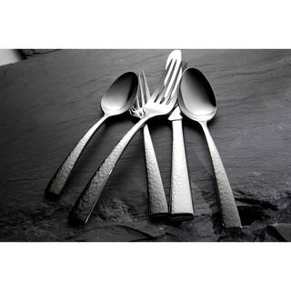 Oneida Chef's Table Hammered 180 Stainless Steel Dinner Forks (Set of 12) B327FDNF