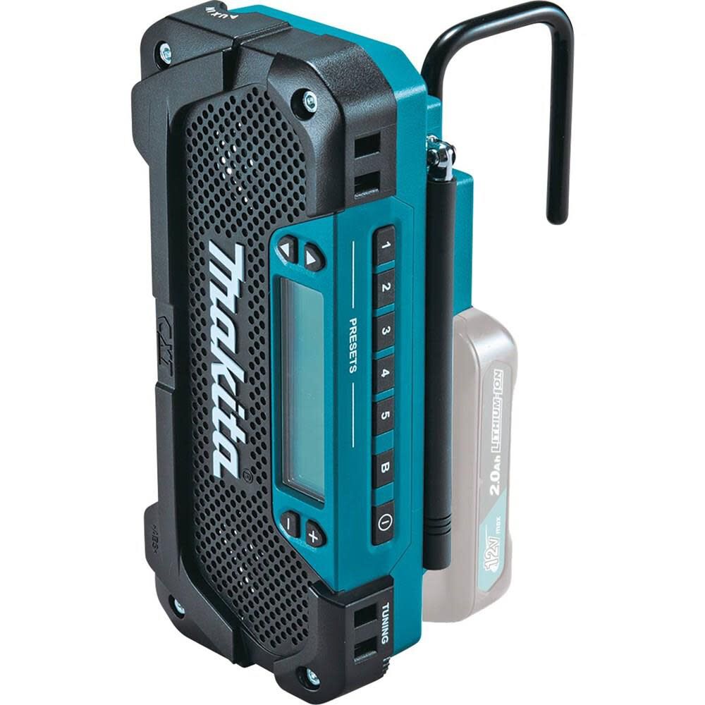 Makita 12 Volt CXT Lithium-Ion Cordless Compact Job Site Radio (Tool Only) RM02 from Makita