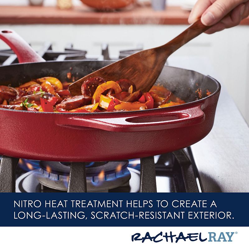 Rachael Ray NITRO 12-in. Cast-Iron Skillet