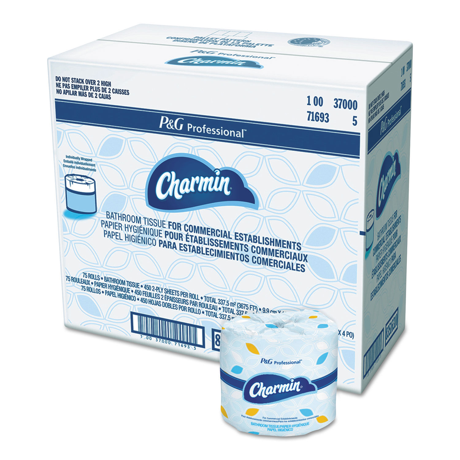 Commercial Bathroom Tissue by Charminandreg; PGC71693