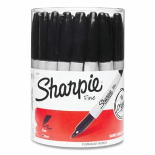 Sharpie 652 35010 Sharpie Black Markers 36Ct