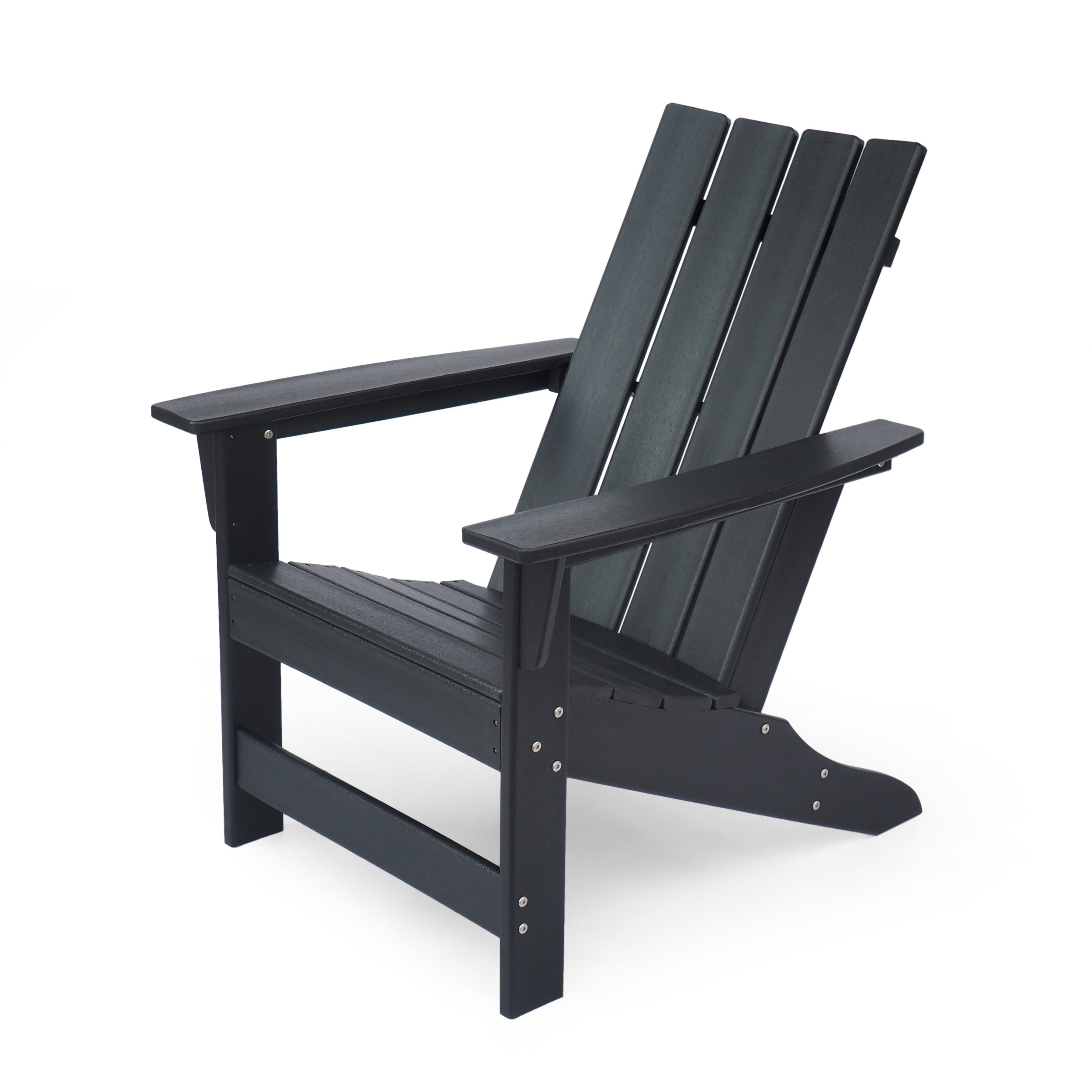 Panagiota Outdoor Contemporary Adirondack Chair (Set of 2)