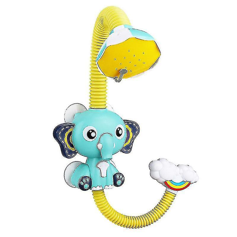 2023 New Baby Shower Toy Electric Elephant Animal Sucker Shower Head