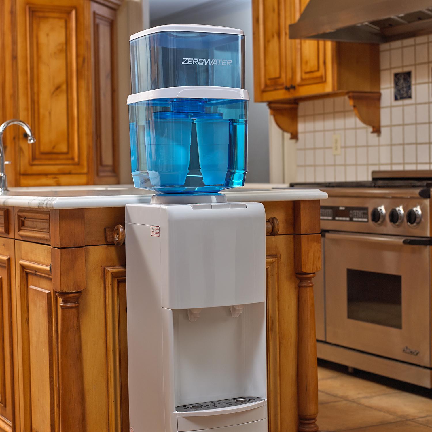 ZeroWaterA 5-Gallon Water Cooler Filter System (Water Cooler Not Included) ZJ-004  Blue