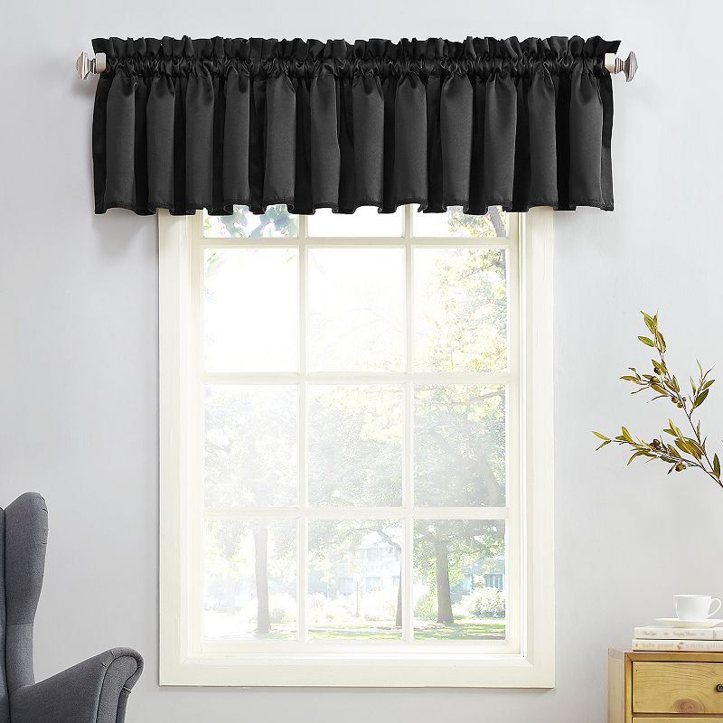 Sun Zero Gramercy Room Darkening Window Valance - 54'' x 18''