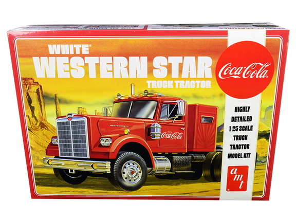 AMT AMT1160  Skill 3 Model Kit White Western Star ...