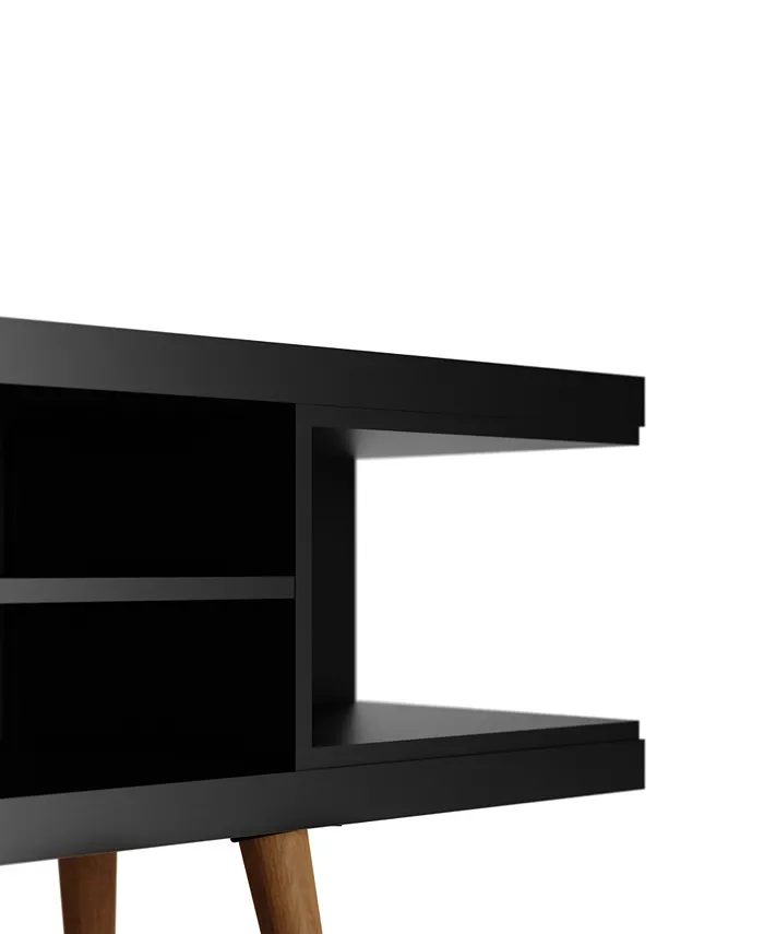 Manhattan Comfort Utopia 53.14 Medium Density Fibreboard 4-Shelf TV Stand