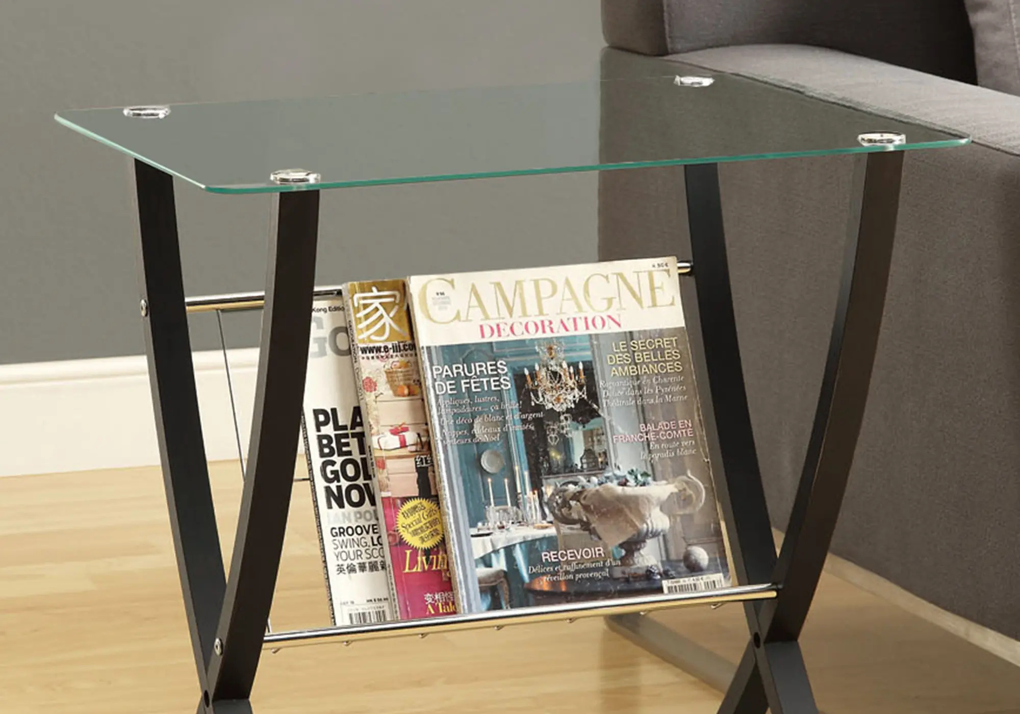 Cappuccino 2-Piece Nesting End Table - Bentwood