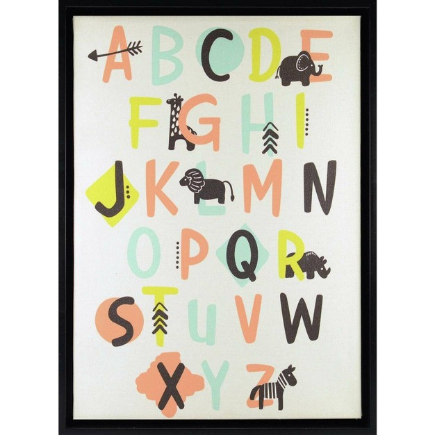 Roommates Framed Wall Poster Prints Alphabet